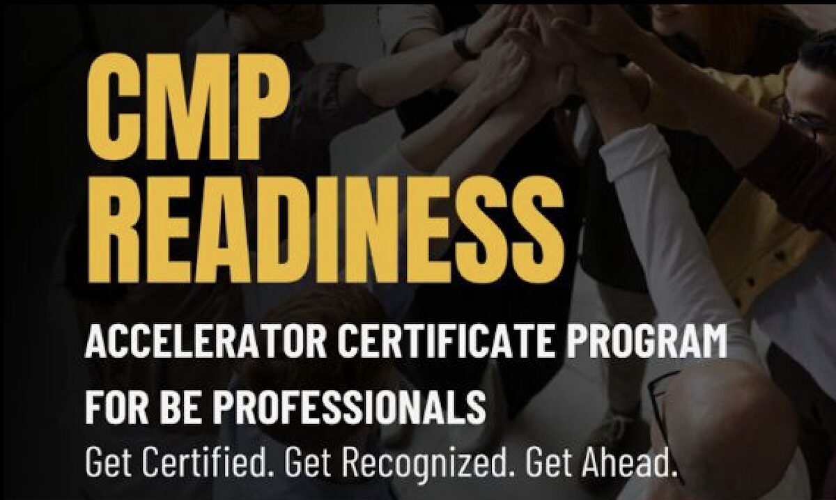 CMP Readiness Accelerator Certificate Program – HRDCorp Claimable + 10 CE Hours